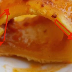 Ristorante Capobianco - Cannelloni, das ist roher Teig, nicht etwa Käse - ungenießbar!