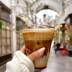 Vienna Latte w Almond milk