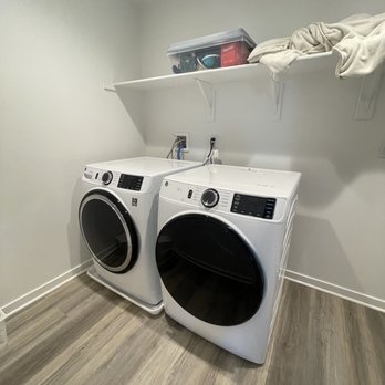 BZ Moving - Washer and dryer moved upstairs - Movers Near Me