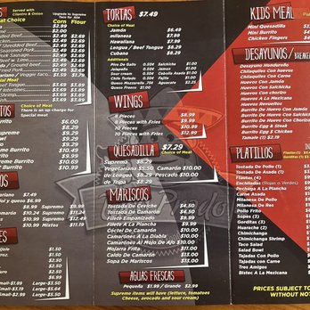 Taco Prado - Menu - Mexican Near Me - Mableton, Georgia
