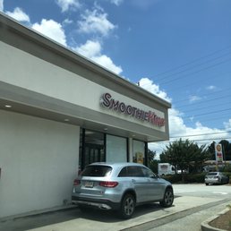 Outside in the drive thru Outside in the drive thru