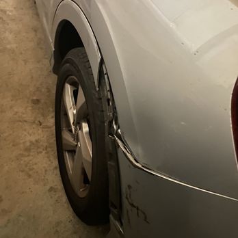 California Collision - Damage after school bus hit me while parked - Body Shops Near Me - Pleasanton, California California Collision - Damage after school bus hit me while parked - Body Shops Near Me - Pleasanton, California