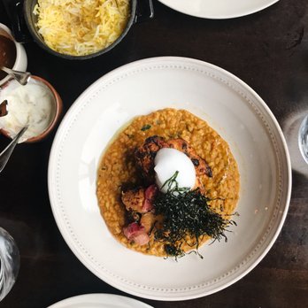 ROOH - TANDOORI MONK FISH Rhubarb Curry, Kadumbuttu, Collard Greens 30 - Indian Near Me - San Francisco, California