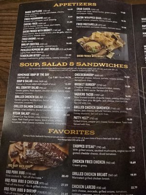 Menu photo 1 Saltgrass Steak House Oklahoma City, OK Menu photo 1 Saltgrass Steak House Oklahoma City, OK