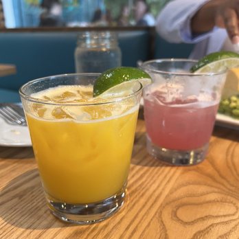 Rumba - Mango($13) & Prickly pear($14) margaritas- VERY good - Caribbean Near Me - Hampton Bays, New York Rumba - Mango($13) & Prickly pear($14) margaritas- VERY good - Caribbean Near Me - Hampton Bays, New York