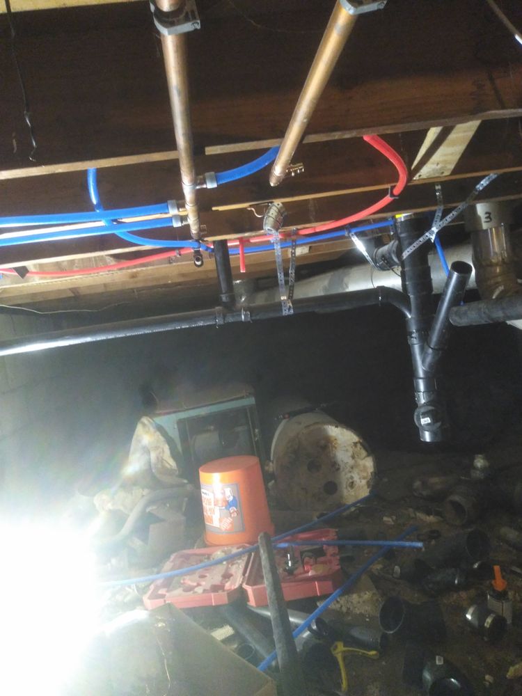 Slide of Start new plumbing