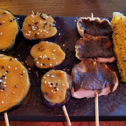 Vegetable yakitori Vegetable yakitori