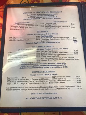Menu photo 7 Ellie's Breakfast & Lunch Tampa, FL Menu photo 7 Ellie's Breakfast & Lunch Tampa, FL