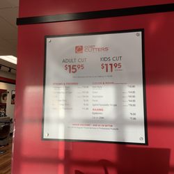 Cost Cutters - Prices as of 10/28/19