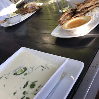 Nine One Five - Soul Mama Seafood Soup & Whole Yellowtail Snapper - New American Near Me - Key West, Florida