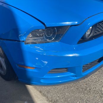 AV Collision Repairs - Before - Body Shops Near Me - Lancaster, California