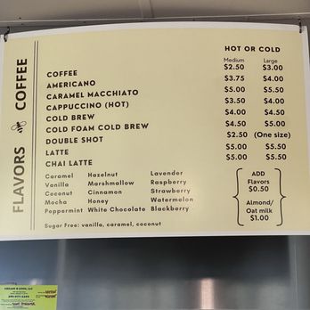 Swillerbees Craft Donuts and Coffee - Coffee menu - Donuts Near Me - Ormond Beach, Florida