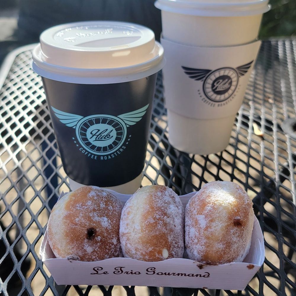 Hub Coffee Roasters - Coffee's & beignet trio - Coffee Roasteries Near Me - Reno, Nevada Hub Coffee Roasters - Coffee's & beignet trio - Coffee Roasteries Near Me - Reno, Nevada