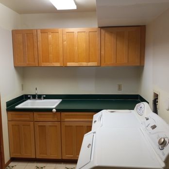 Unity Builds - Before--poor configuration/limited lower cabinet space availability - General Contractors Near Me Unity Builds - Before--poor configuration/limited lower cabinet space availability - General Contractors Near Me