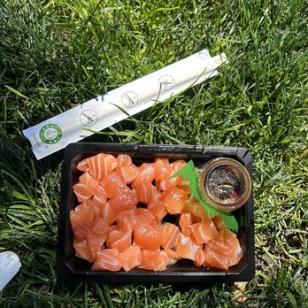 Basa Seafood Express - Salmon Shoyu Salmon Poke - Seafood Near Me - San Francisco, California Basa Seafood Express - Salmon Shoyu Salmon Poke - Seafood Near Me - San Francisco, California