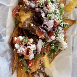 BBQ With Altitude - Brisket nachos