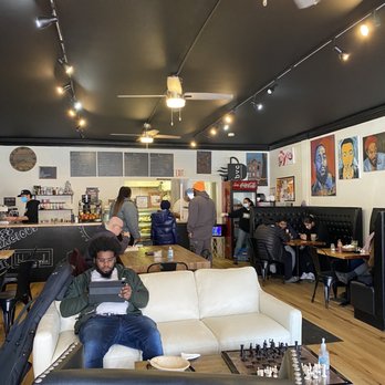 Blacc Vanilla Cafe - Just chilling - Coffee & Tea Near Me - Newburgh, New York
