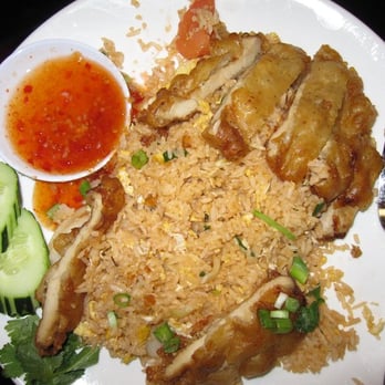 The Noodle Thai Restaurant - fried chicken over fried rice - Noodles Near Me - Berkeley, California The Noodle Thai Restaurant - fried chicken over fried rice - Noodles Near Me - Berkeley, California