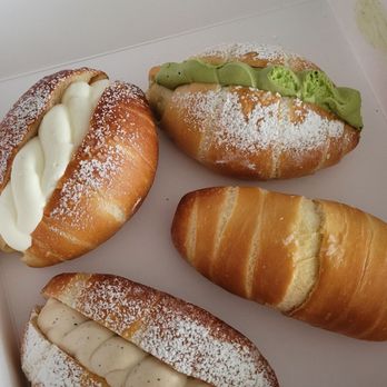 The Seoulful - Fresh cream, matcha, butter salted bread, earl grey - Korean Near Me - Richmond, British Columbia