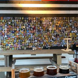 Wall with town/state badges + Flight Wall with town/state badges + Flight