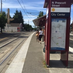 North Prescott Street MAX Station
