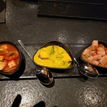 Limoncello - Trío de ceviche - Italian Near Me - Miami Beach, Florida