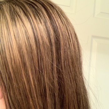 Clove Salon - why is there thicker highlights and not the back ? If I ask for a foul for my whole head it's the WHOLE head NOT just the front. - Hair Salons Near Me - Clermont, Florida