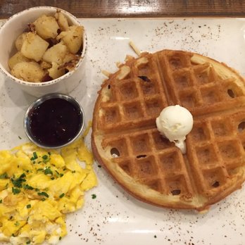 First Watch - Tri-fecta. substituted meat option for potatoes to make vegetarian meal. - Breakfast & Brunch Near Me - San Antonio, Texas