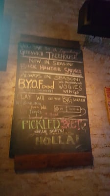 Menu photo 1 Greenwich Treehouse New York, NY