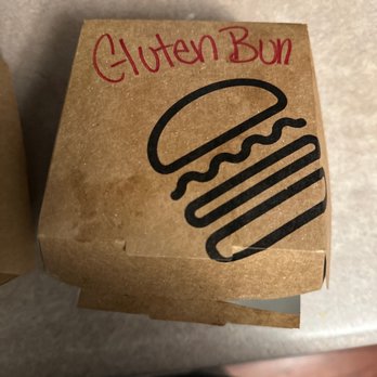 Shake Shack Oak Brook - Zero gluten buns were ordered. - Fast Food Near Me - Oak Brook, Illinois Shake Shack Oak Brook - Zero gluten buns were ordered. - Fast Food Near Me - Oak Brook, Illinois