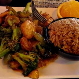 Scallops and shrimp@ East Moon Asian Bistro!