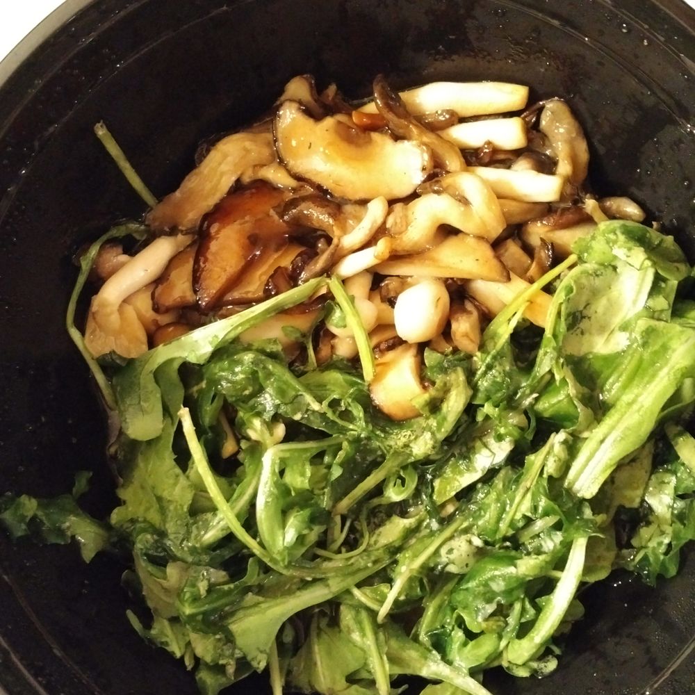 Warm Wild Mushroom salad !! This was the first time I ordered it - it WON'T be the last !! Wow !! Absolutely a taste invasion !! Warm Wild Mushroom salad !! This was the first time I ordered it - it WON'T be the last !! Wow !! Absolutely a taste invasion !!