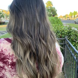 Ame gave me the confidence to let go of my extensions (installed them w/someone else to grow out my hair)