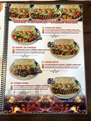 Menu photo 4 Kebab Inn Barcelona, B