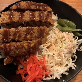 Ojai Burger - Menchi Katsu Bowl - Burgers Near Me - Orange, California Ojai Burger - Menchi Katsu Bowl - Burgers Near Me - Orange, California