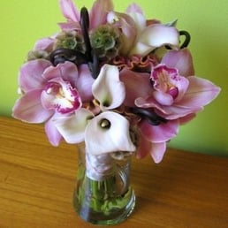 My awesome bouquet - all kinds of awesome flowers I've never even seen before!