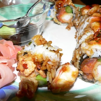 Sima - The Playboy Roll at SIMA (closeup) - Japanese Near Me - Kettering, Ohio
