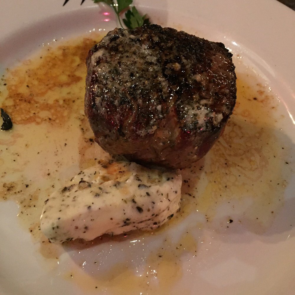 Walt's Hitching Post - 6oz filet with garlic and herb butter - New American Near Me - Fort Wright, Kentucky Walt's Hitching Post - 6oz filet with garlic and herb butter - New American Near Me - Fort Wright, Kentucky