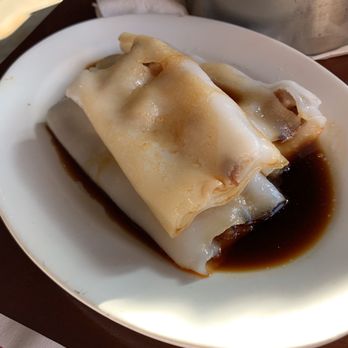 Pagoda - Steamed rice rolls with a choice of ground pork or shrimp. - Dim Sum Near Me - Roseville, Minnesota Pagoda - Steamed rice rolls with a choice of ground pork or shrimp. - Dim Sum Near Me - Roseville, Minnesota