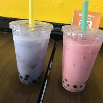 Spoon - Taro and Thai pink milk tea - Thai Near Me - Richmond, Virginia Spoon - Taro and Thai pink milk tea - Thai Near Me - Richmond, Virginia