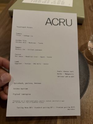 ACRU by null ACRU by null
