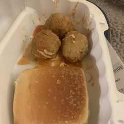 Orchard Park Health Care Center - This is what they served these people for dinner tonight at Orchard Park and it is cold as hell. What a disaster
