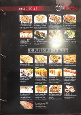 Menu photo 1 Amagi Sushi Riverside, CA