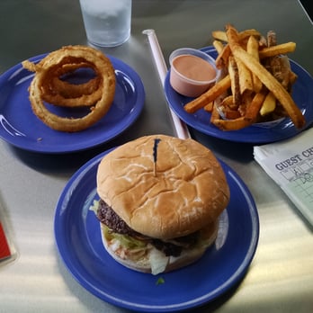 Hires Big H - The Big H Double with cheese, French fries, and a few onion rings. The fries were some of the best I've ever had. - Burgers Near Me - Midvale, Utah Hires Big H - The Big H Double with cheese, French fries, and a few onion rings. The fries were some of the best I've ever had. - Burgers Near Me - Midvale, Utah