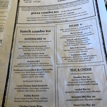 Druthers Brewing - Menu - Brewpubs Near Me - Schenectady, New York Druthers Brewing - Menu - Brewpubs Near Me - Schenectady, New York