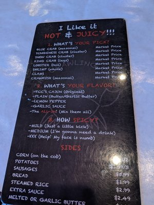 Menu photo 5 The Crawling Crab Denver, CO