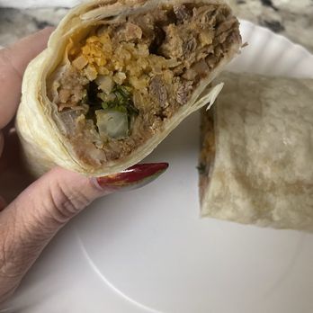 Iguana's Mexican Food - Carne asada Burrito Thursday.. brought this guy home - Mexican Near Me - Norwalk, California