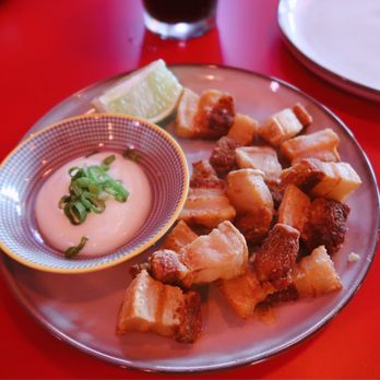 Orochi Ramen - Chicharron: Deep Fried Pork Belly with lime and Yuzu Mayo. - Ramen Near Me - Clermont, Florida