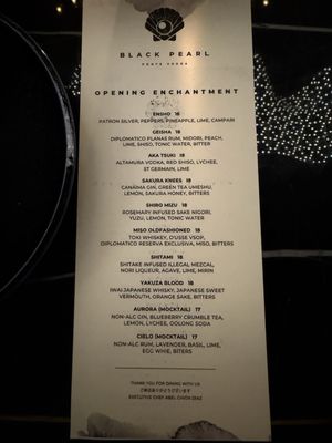 Menu photo 7 Black Pearl Palm Valley, FL