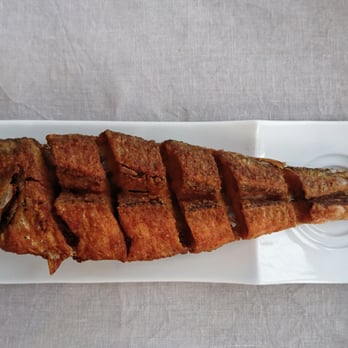 5 Cucharas - Salmonete de ración frito - Gastropubs Near Me - Madrid, M